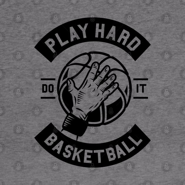 Play Hard Basketball by CRD Branding